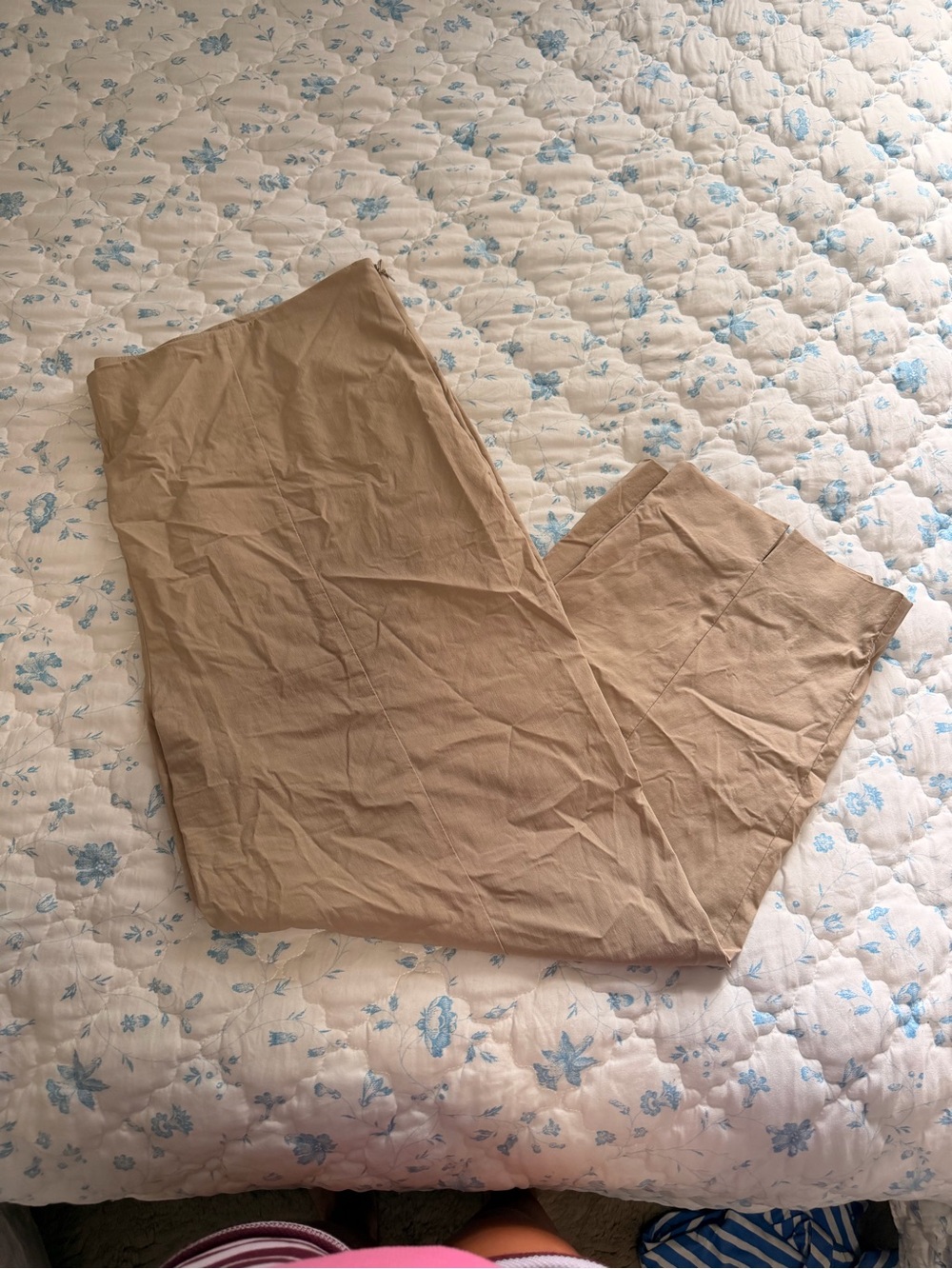 MarlaWynne Wide Leg Pants in Tan